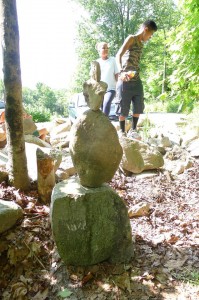 stone balancing